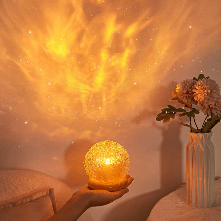 Wave Projection Table Lamp - Crystal-Effect LED Light - product image 5