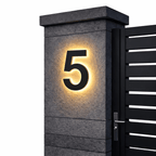 Illuminated House Number with waterproof led address sign — product image 12