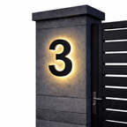 Illuminated House Number with waterproof led address sign — product image 13