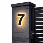 Illuminated House Number with waterproof led address sign — product image 14
