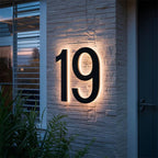 Illuminated House Number with waterproof led address sign — product image 3
