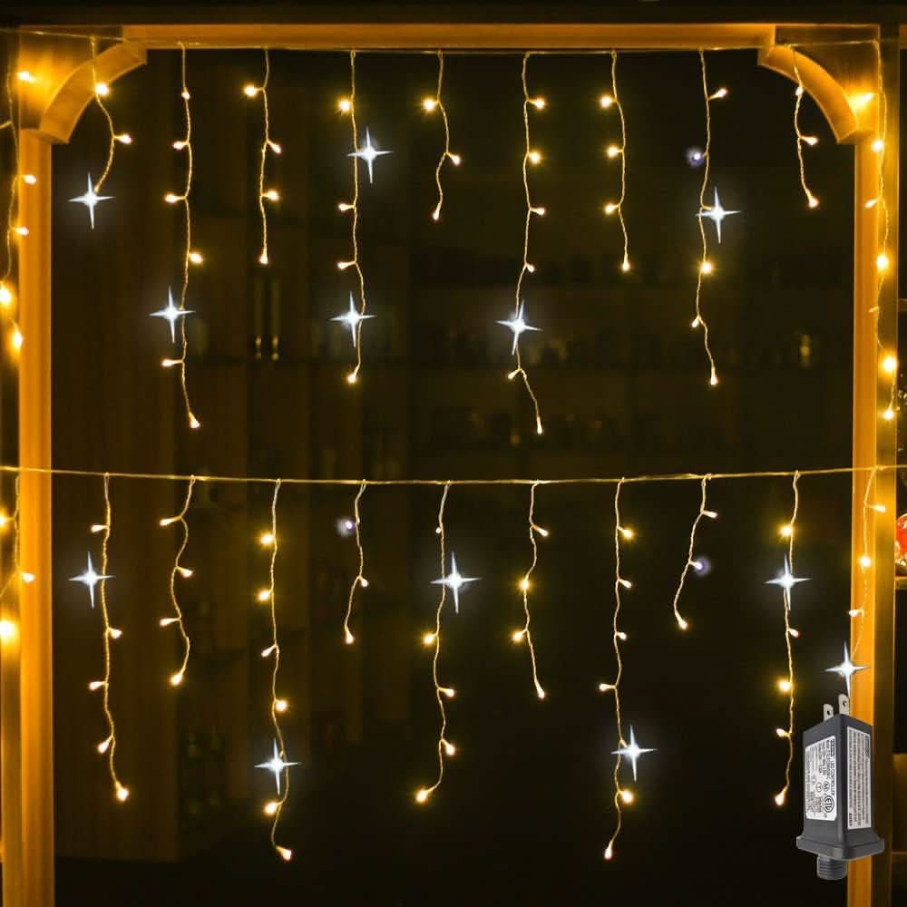 LED Garden Curtain | Weatherproof 4 m Light Display — product image 6