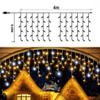 LED Garden Curtain | Weatherproof 4 m Light Display — product image 7