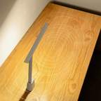 LED Desk Lamp | Foldable Rechargeable Design, Gray or White — product image 2