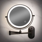 LED Magnifying Mirror with rechargeable wall-mounted design — product image 7