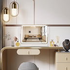 Makeup Mirror White detail and styling view