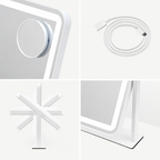 Makeup Mirror White product use and features