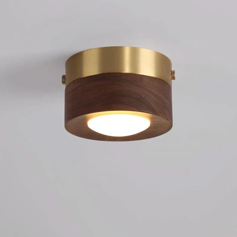 Wood Ceiling Light - Integrated LED Spotlight - product image 2
