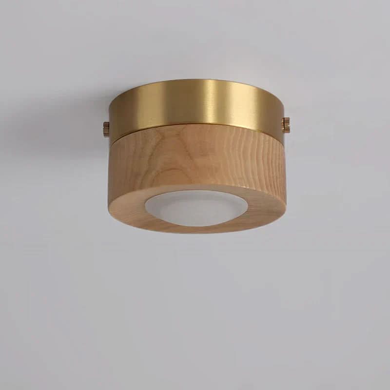 Wood Ceiling Light - Integrated LED Spotlight - product image 3