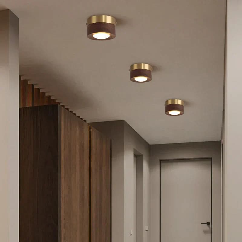 Wood Ceiling Light - Integrated LED Spotlight - product image 4