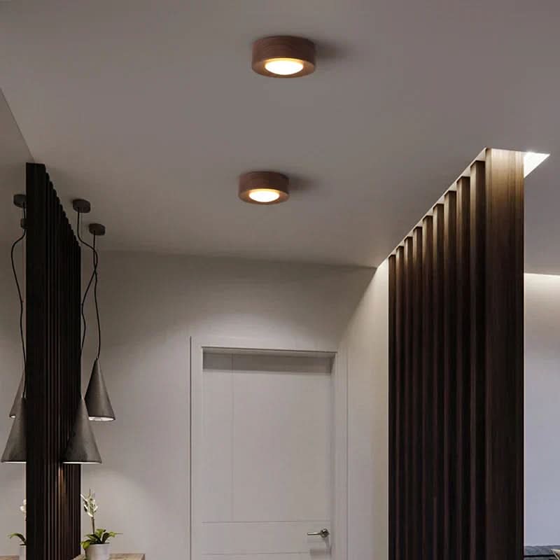 Wood Ceiling Light - Integrated LED Spotlight - product image 5