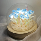 LumiTulip Floral Dome Lamp | Warm White LED DIY Decorative Light Kit image 7