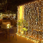 LumiViel Warm White Light Curtain | USB Powered Indoor And Outdoor Decor image 3