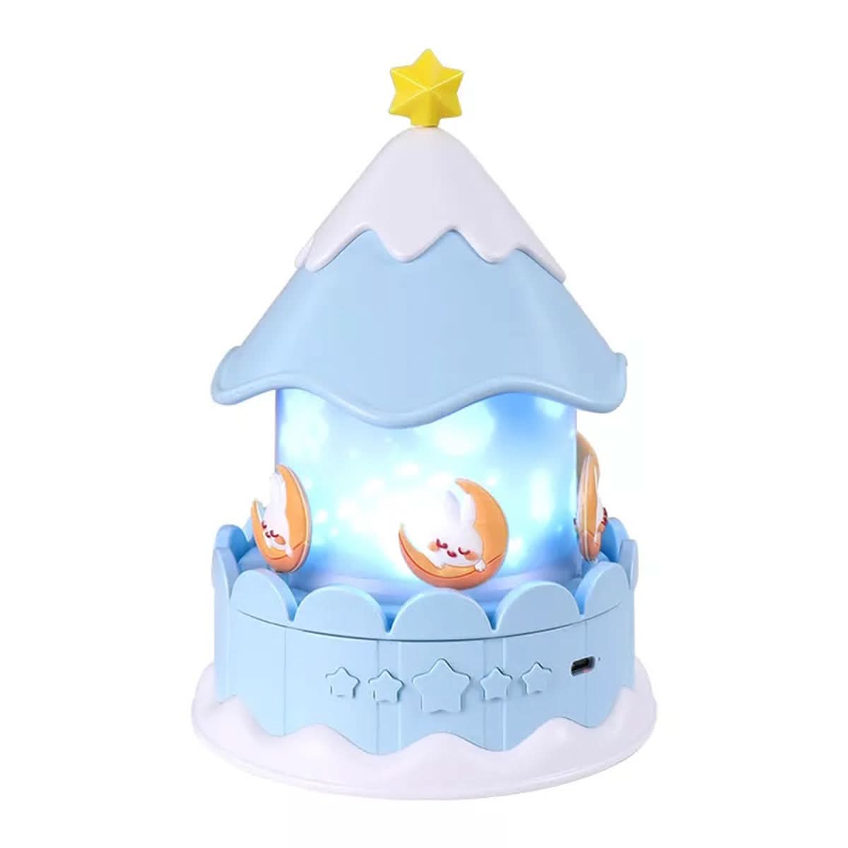 Musical Star Projector Night Light | 12 Themes, Ambient Display, Choice of Color 1