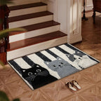 Cat Door Mat - Waterproof Cartoon Entry Rug - product image 3