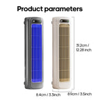 Mini Fan | Rechargeable Wireless Design, Gray or White — product image 9
