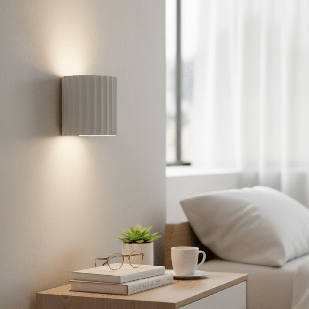 Resin Wall Light | Minimalist Integrated LED Fixture - Wall Light product view 1