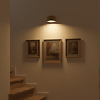 Wireless LED Wall Light with remote-control nordic fixture — product image 2