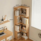 Pine Corner Cabinet - Tall Space-Saving Storage - product image 5
