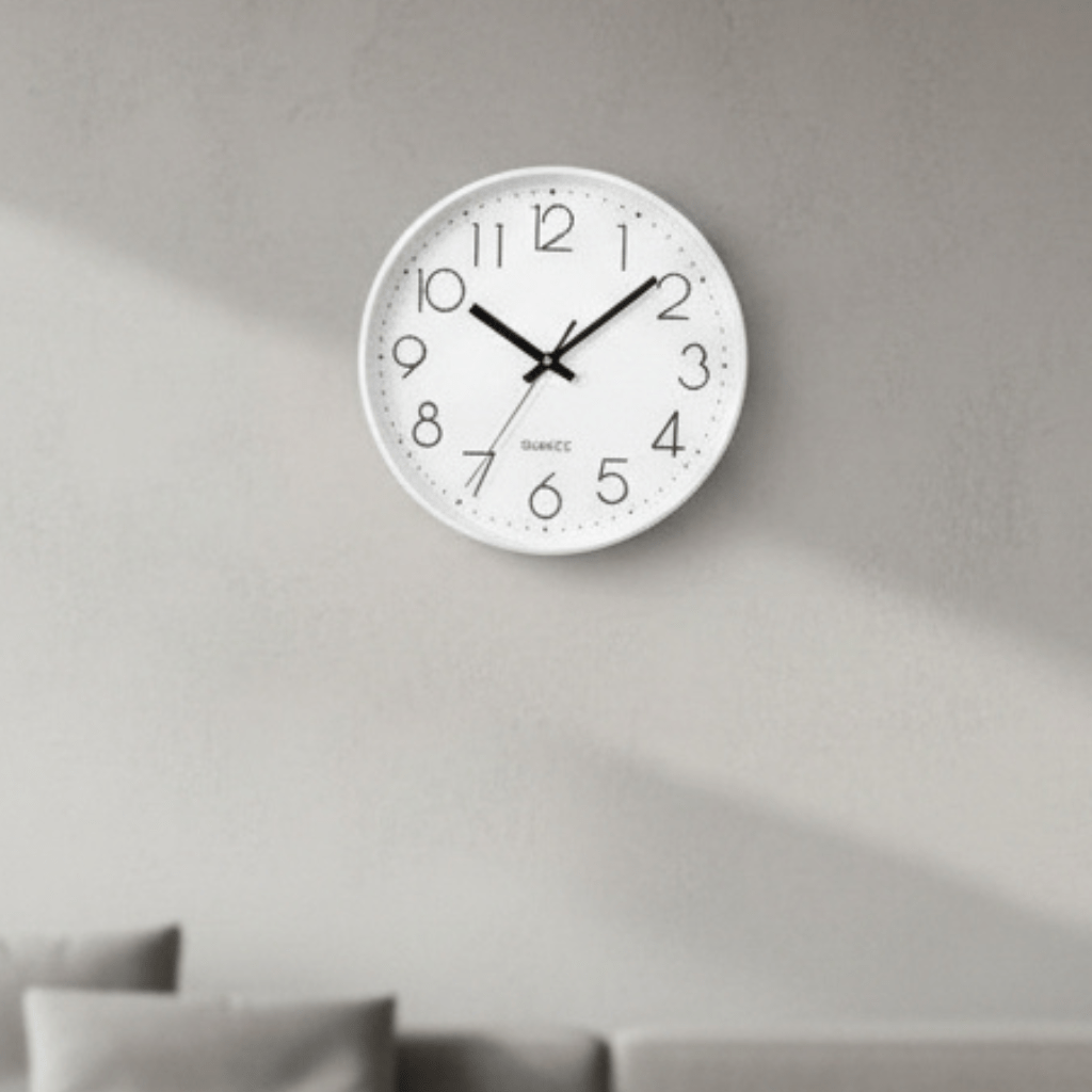 Silent 12-Inch Wall Clock | Minimalist Dial, Quartz Movement, Choice of Finish 1