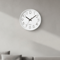 Silent 12-Inch Wall Clock | Minimalist Dial, Quartz Movement, Choice of Finish 1