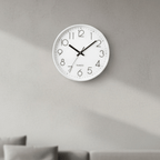 Silent 12-Inch Wall Clock | Minimalist Dial, Quartz Movement, Choice of Finish 1
