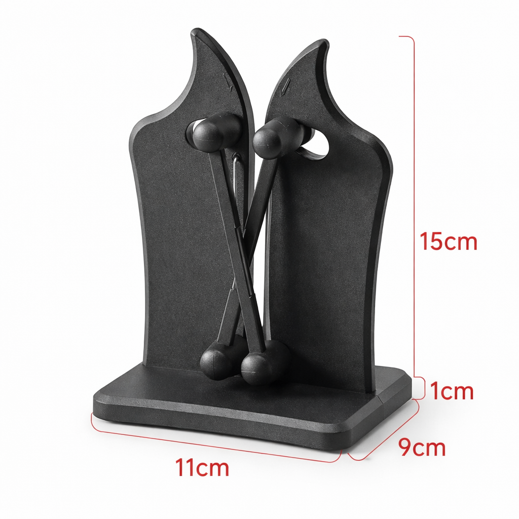 Manual Pull Through Knife Sharpener | Tungsten Carbide Kitchen Tool image 2