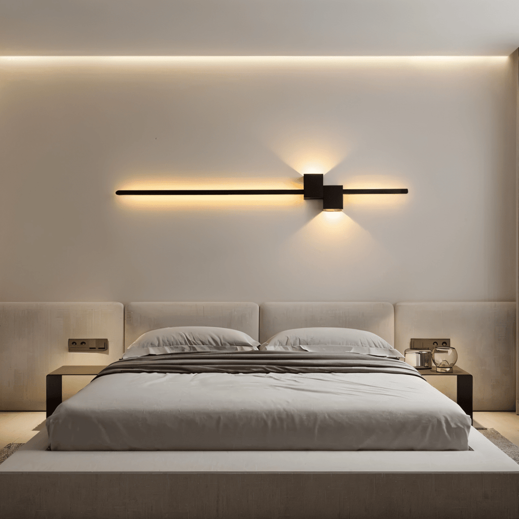 Linear LED Wall Light - Minimalist Indirect Fixture - product image 1