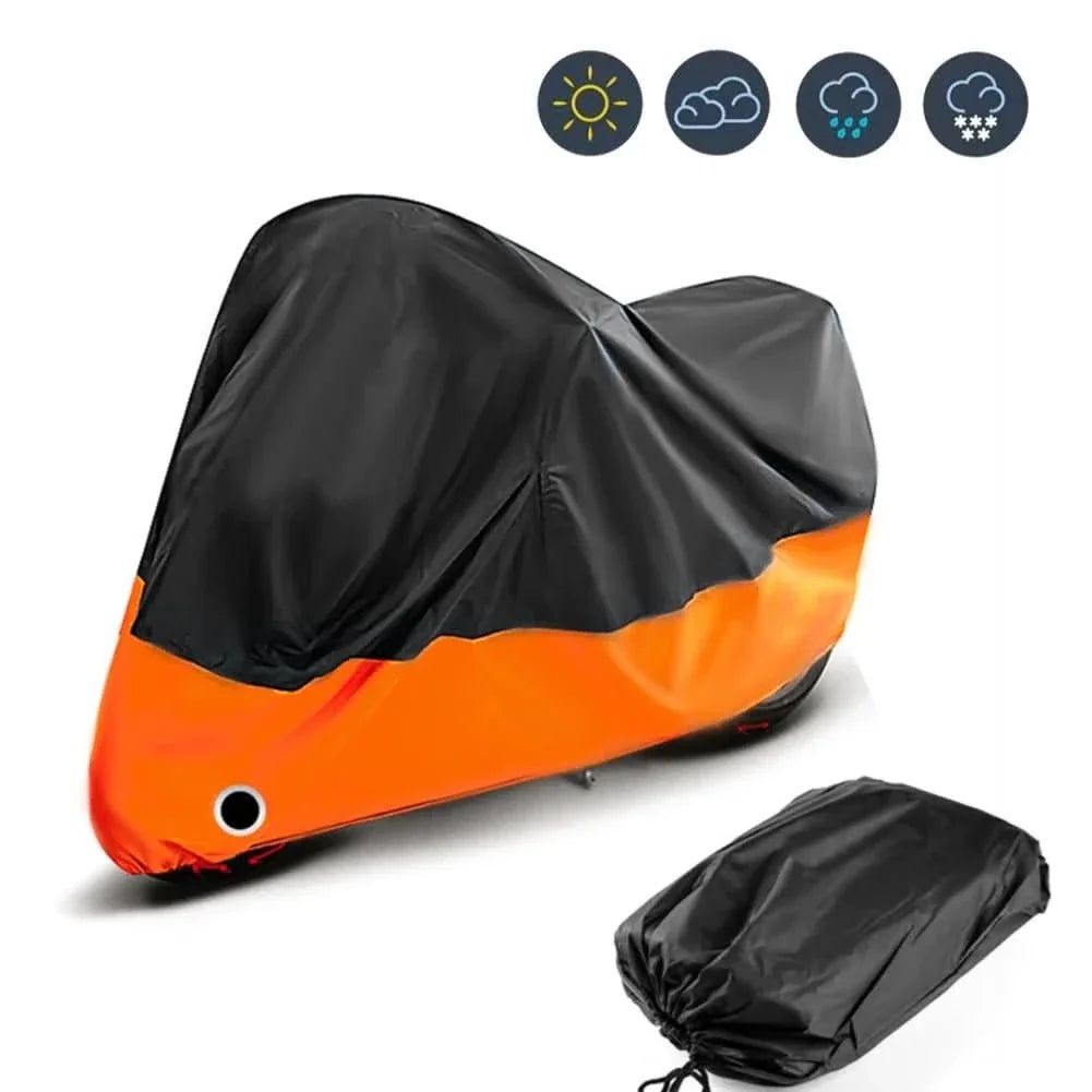 Motorcycle Cover shown in product gallery view 2 with visible design details.