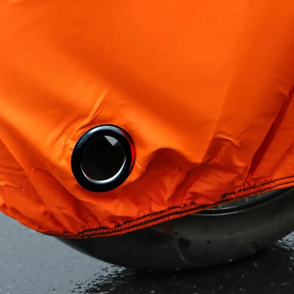 Motorcycle Cover shown in product gallery view 3 with visible design details.
