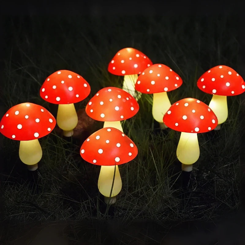 Mushroom Solar Lights shown in product gallery view 3