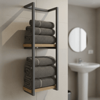 Towel Holder | Wall-Mounted Stainless Steel — product image 1