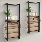Towel Holder | Wall-Mounted Stainless Steel — product image 2