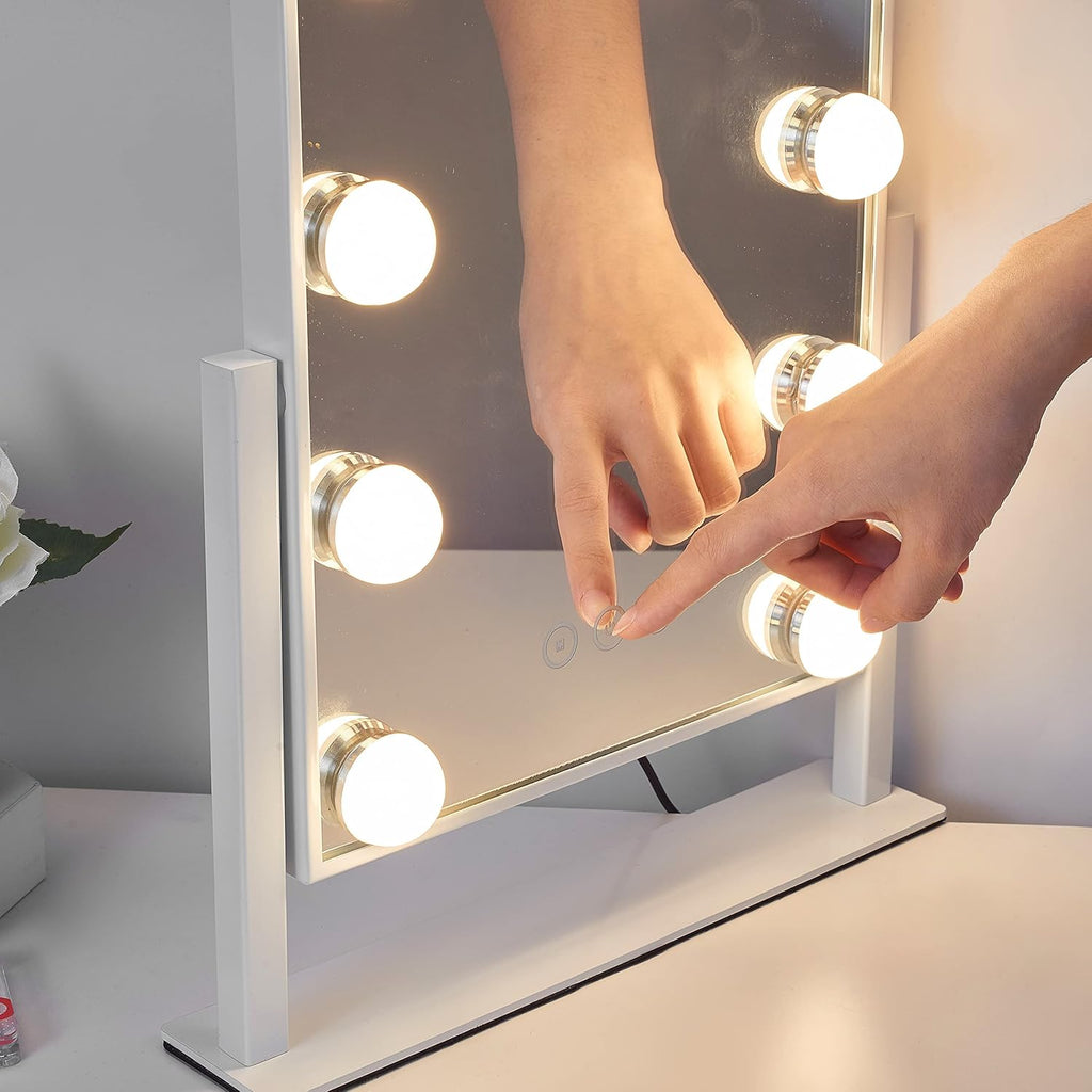 Makeup Mirror construction and placement details