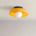 Nordic Glass Ceiling Light with two-tone led fixture — product image 9