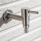 Wall-mounted outdoor faucet in stainless steel 304, product detail 6.