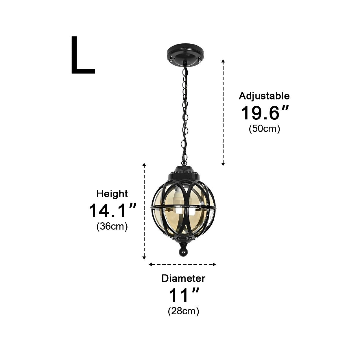 Outdoor Pendant Light shown in product gallery view 16
