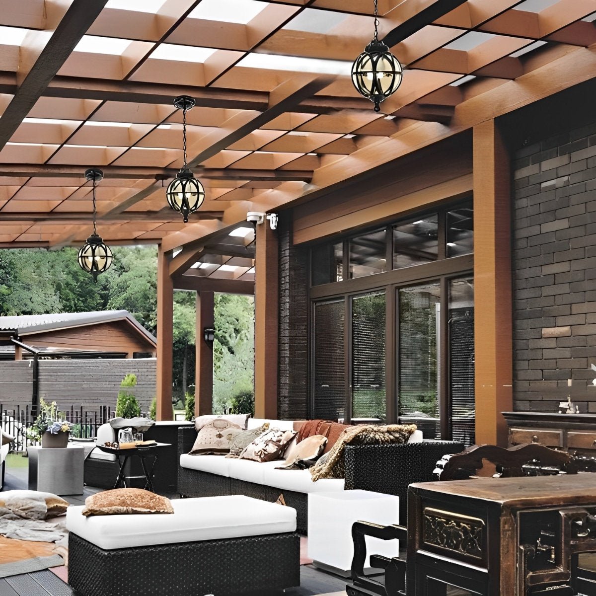 Outdoor Pendant Light shown in product gallery view 7