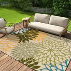 Outdoor Rug shown in product gallery view 7 with visible design details.