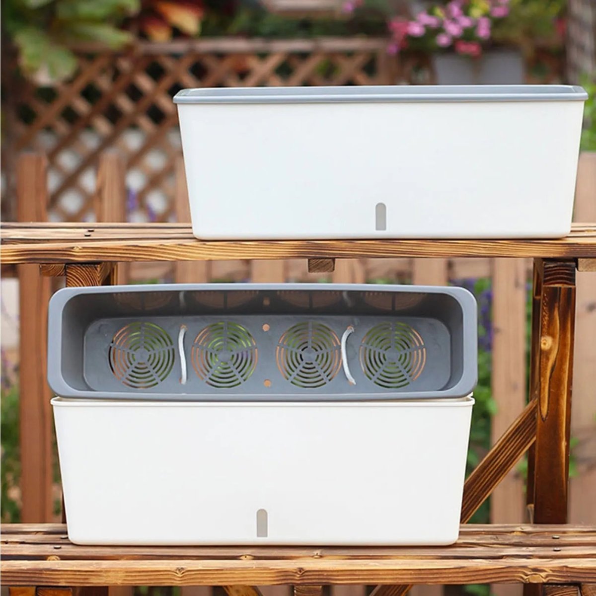 Self-Watering Planter | Continuous Moisture Control Pot - Planter product view 4