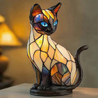 Decorative Cat Night Light | Soft Ambient Glow, Compact Design, White Finish