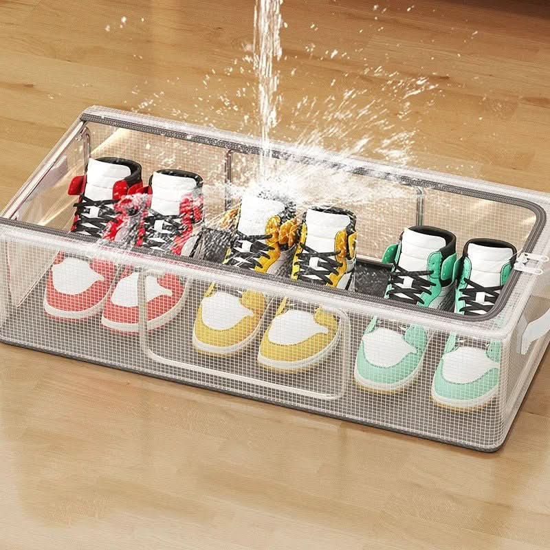 Stackable Shoe Box - Clear Ventilated Storage - product image 3