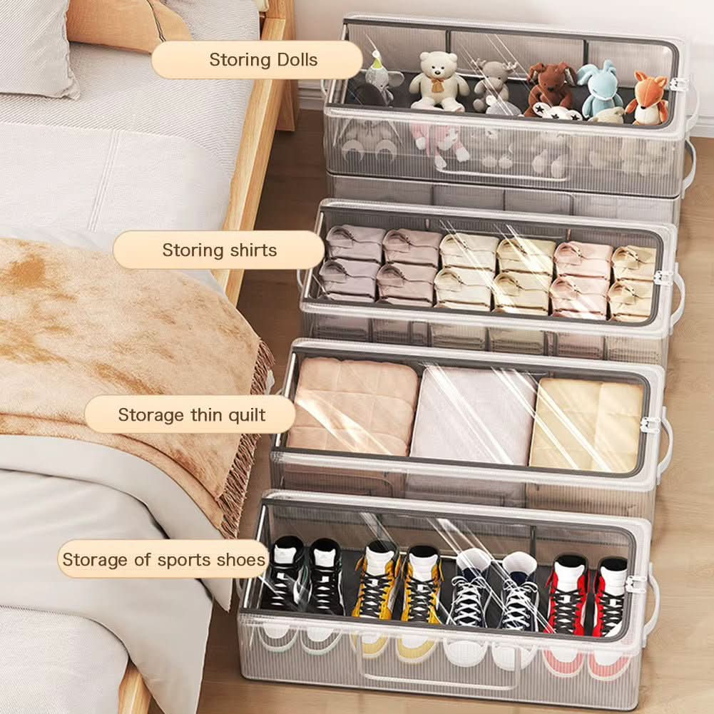 Stackable Shoe Box - Clear Ventilated Storage - product image 4