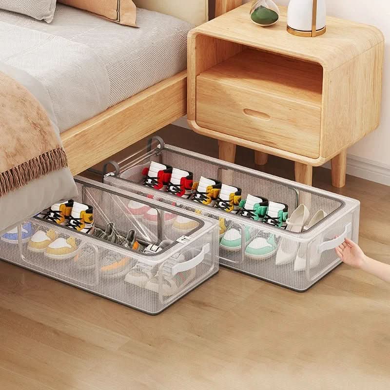 Stackable Shoe Box - Clear Ventilated Storage - product image 6