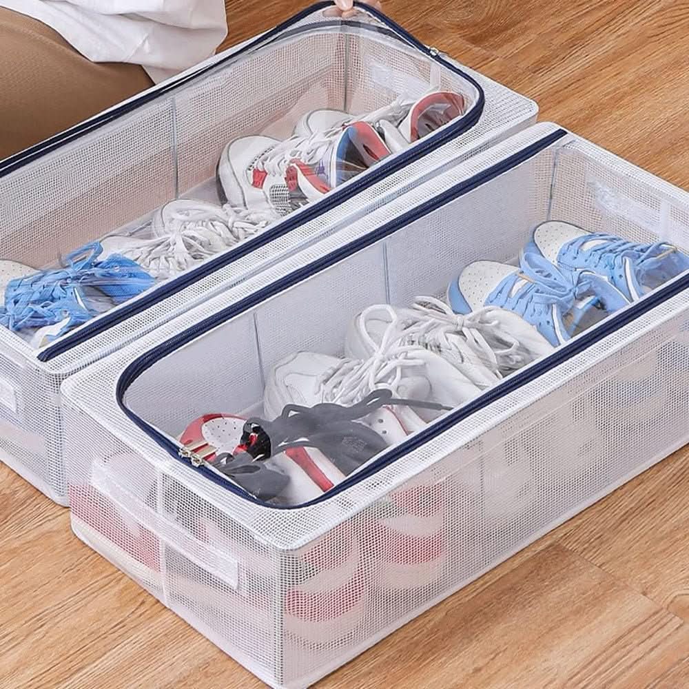 Stackable Shoe Box - Clear Ventilated Storage - product image 8