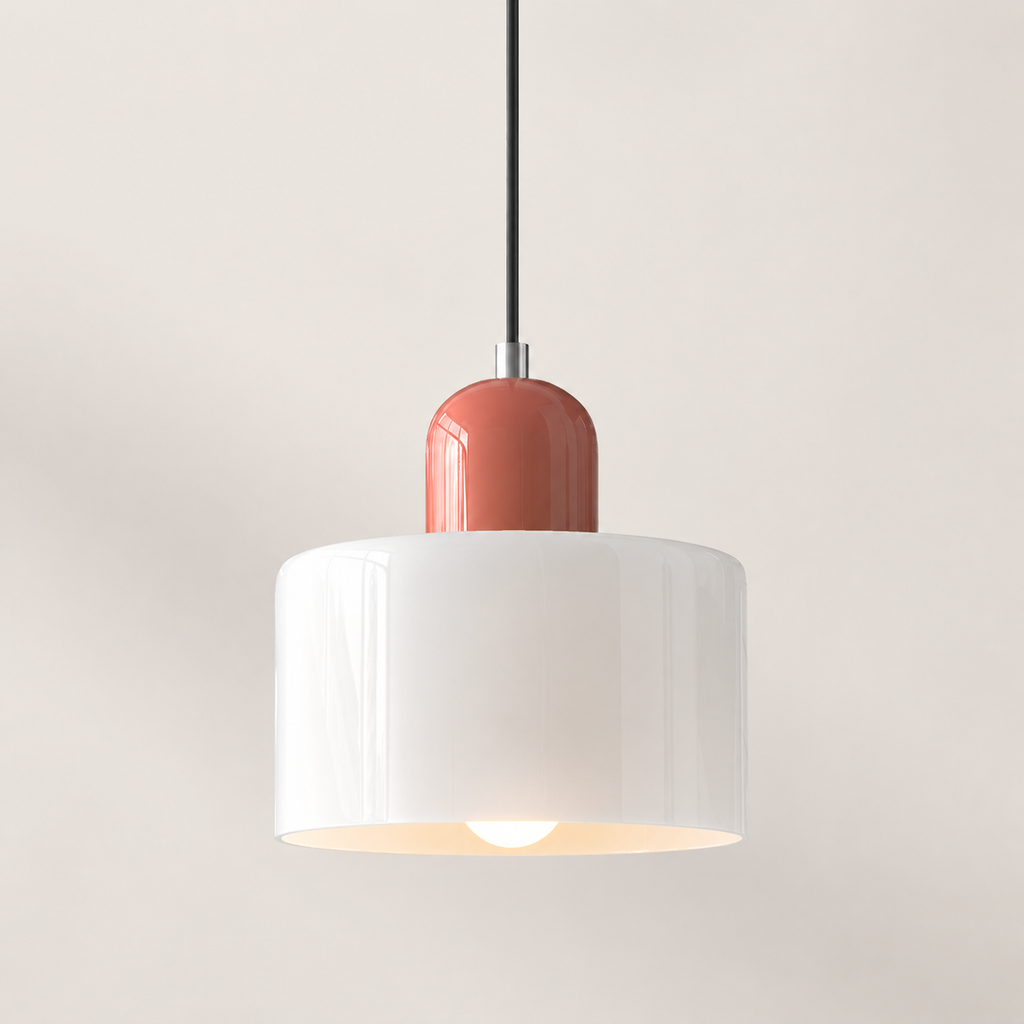 Colorful glass pendant light variant, gallery image 40.