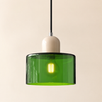 Colorful glass pendant light variant, gallery image 45.