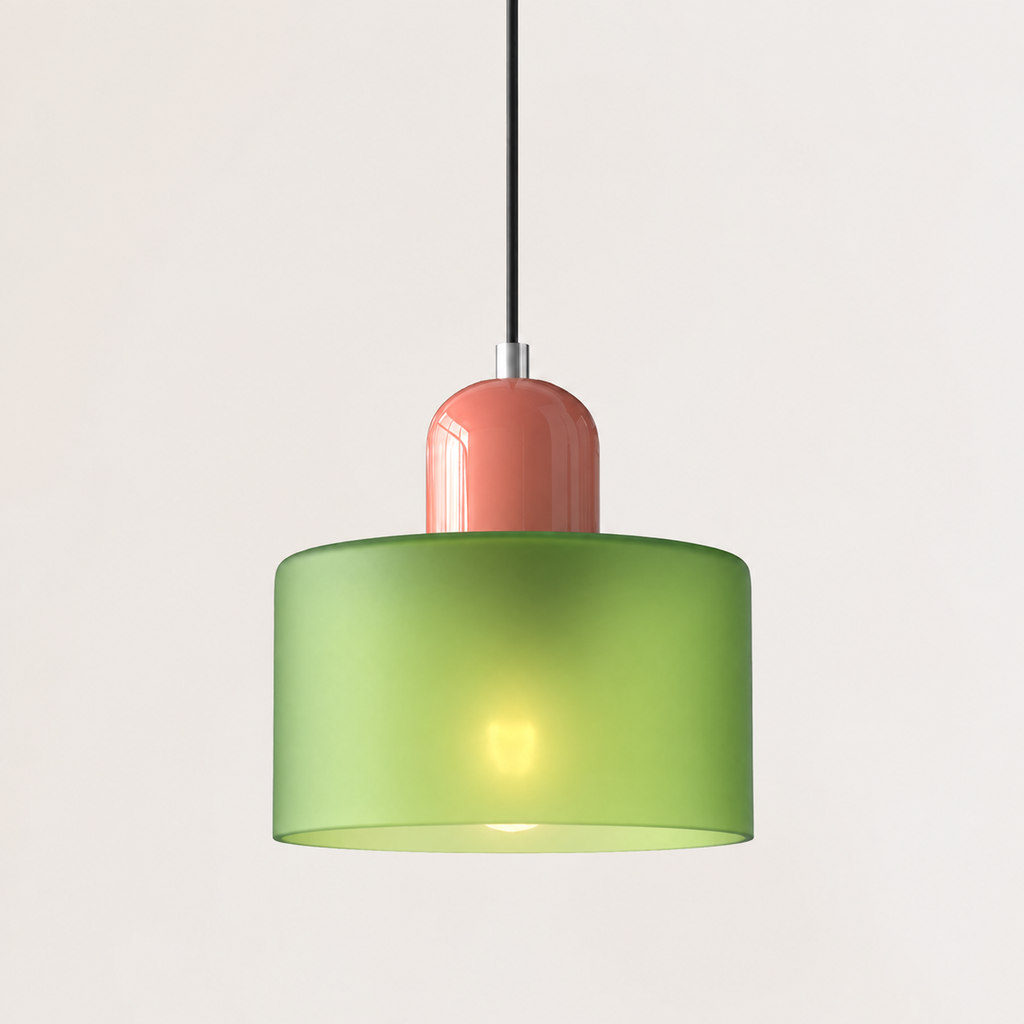 Colorful glass pendant light variant, gallery image 46.