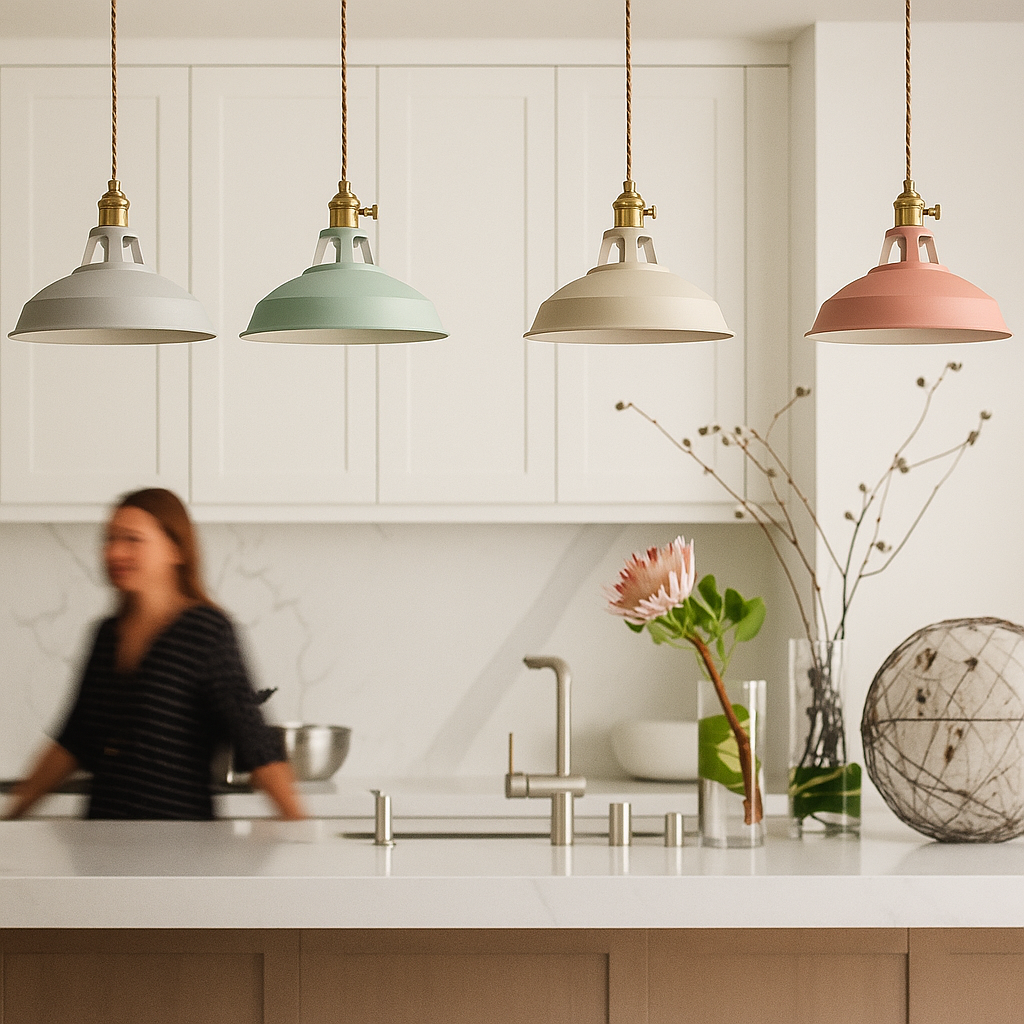 Pendant Light in White shown on the source page.