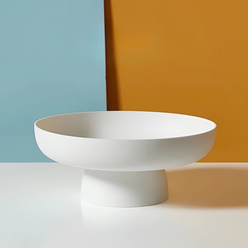 Decorative Fruit Bowl | Hand-Painted Modern Centerpiece - Serving Bowl product view 8